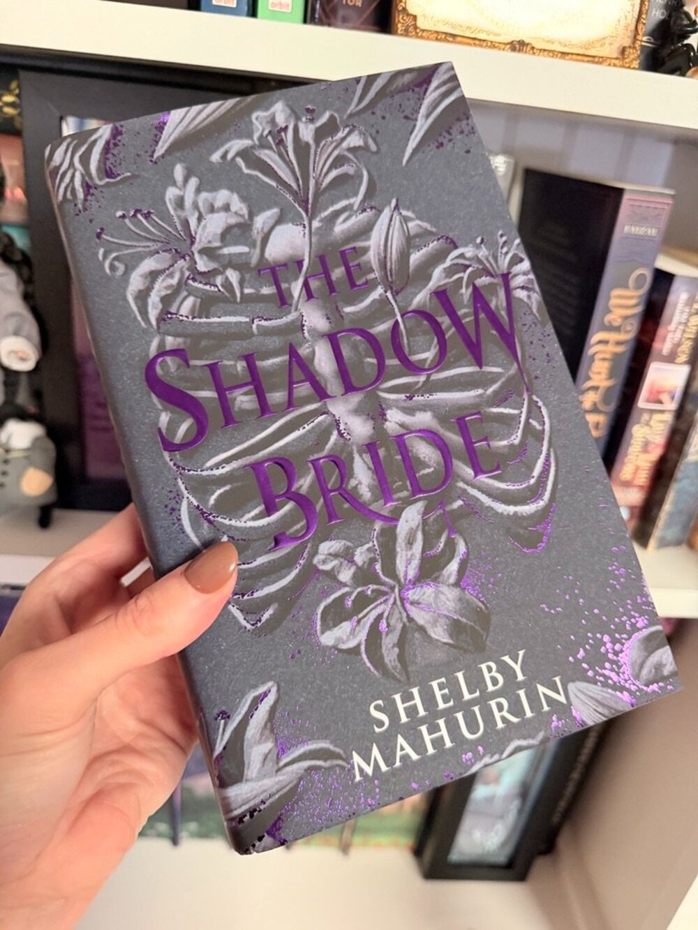 Fairyloot The Shadow Bridy Signed by the author hardback sprayed edges